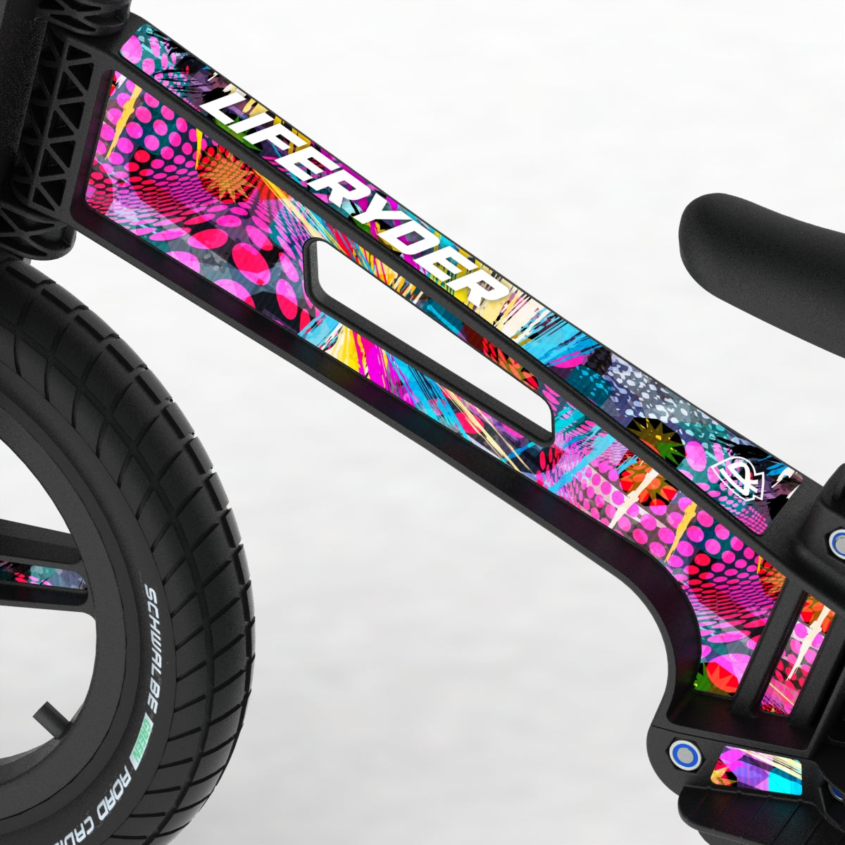 LIFERYDER VOGUE Blast footrest balance bike detail