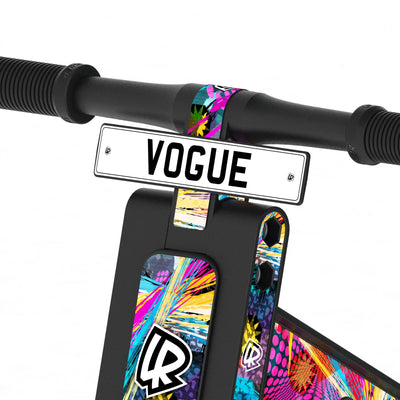 LIFERYDER VOGUE Blast adjustable seat balance bike detail
