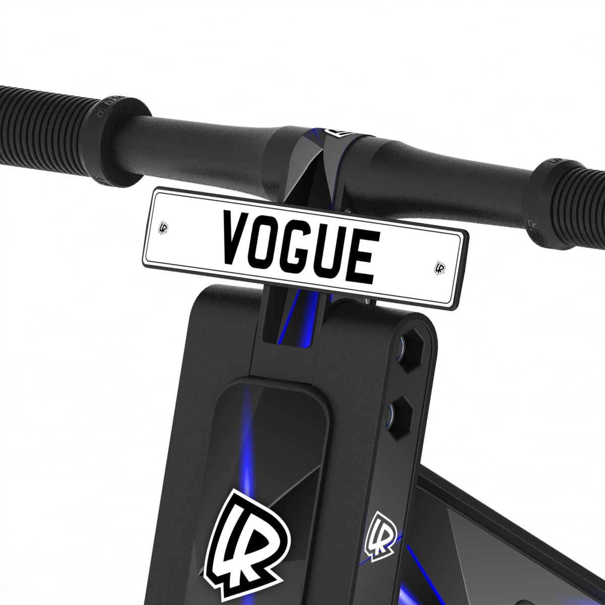 LIFERYDER VOGUE Blue Stealth adjustable seat balance bike detail