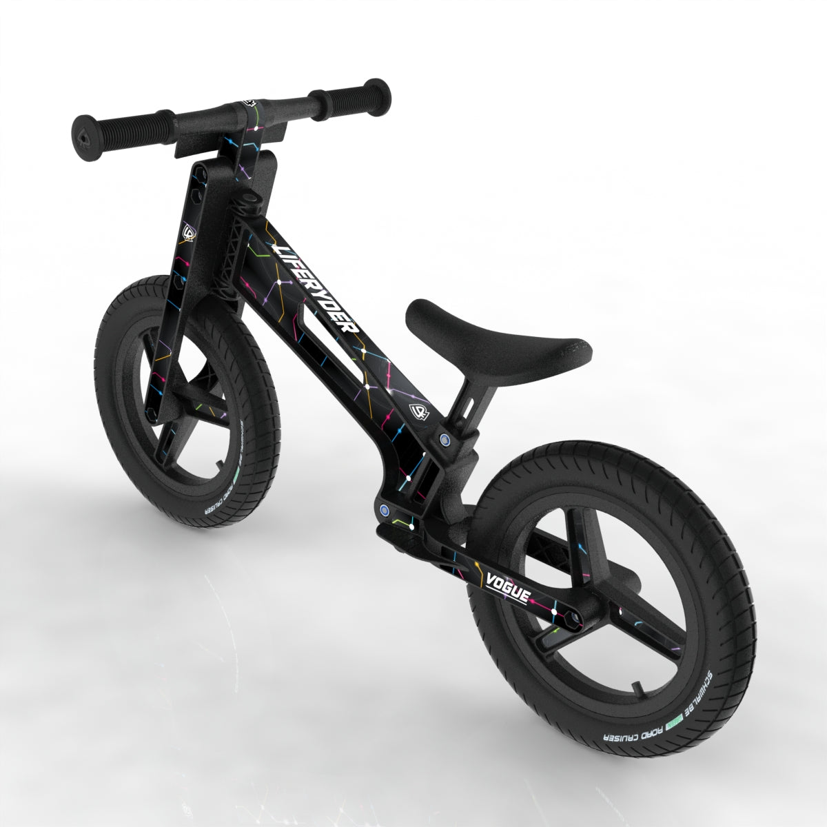 LIFERYDER VOGUE Cyber Metro 12 inch air tyre balance bike rear view