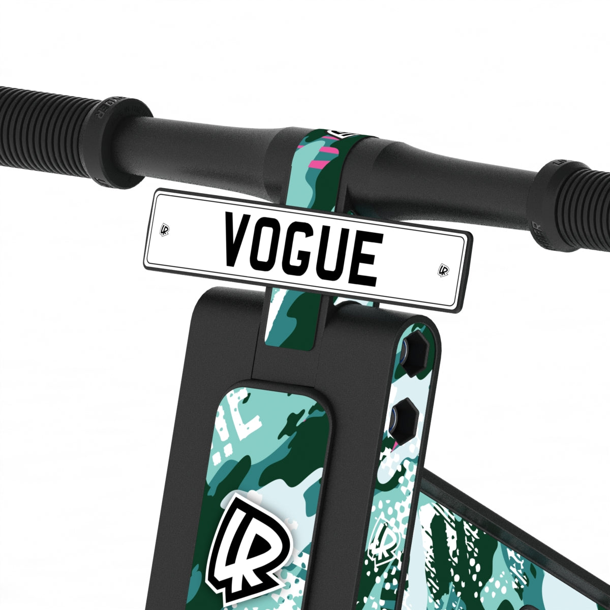 LIFERYDER VOGUE Ghost Rider adjustable seat balance bike detail