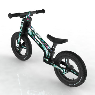 LIFERYDER VOGUE Ghost Rider 12 inch air tyre balance bike rear view