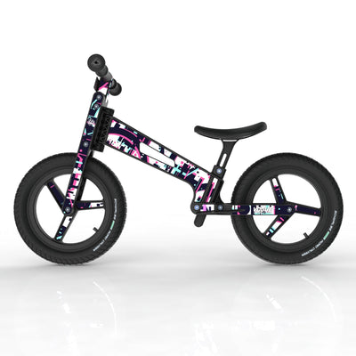 LIFERYDER VOGUE Glitch toddler balance bike side view