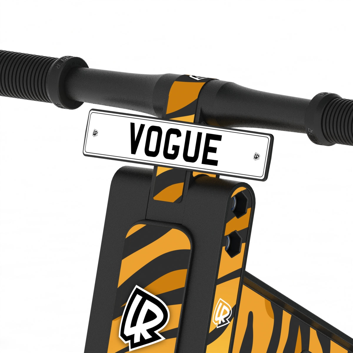 LIFERYDER VOGUE Hull Stripes adjustable seat balance bike detail