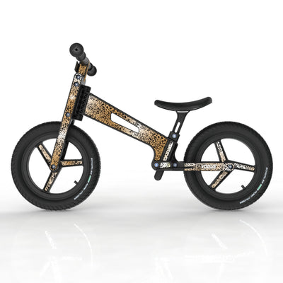LIFERYDER VOGUE Leopard Sprint toddler balance bike side view