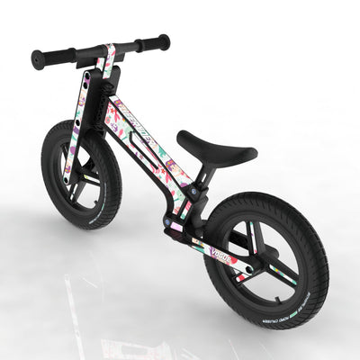 LIFERYDER VOGUE Mermaids & Dolphins 12 inch air tyre balance bike rear view