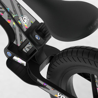 LIFERYDER VOGUE Moonshine EVOLV graphics balance bike detail