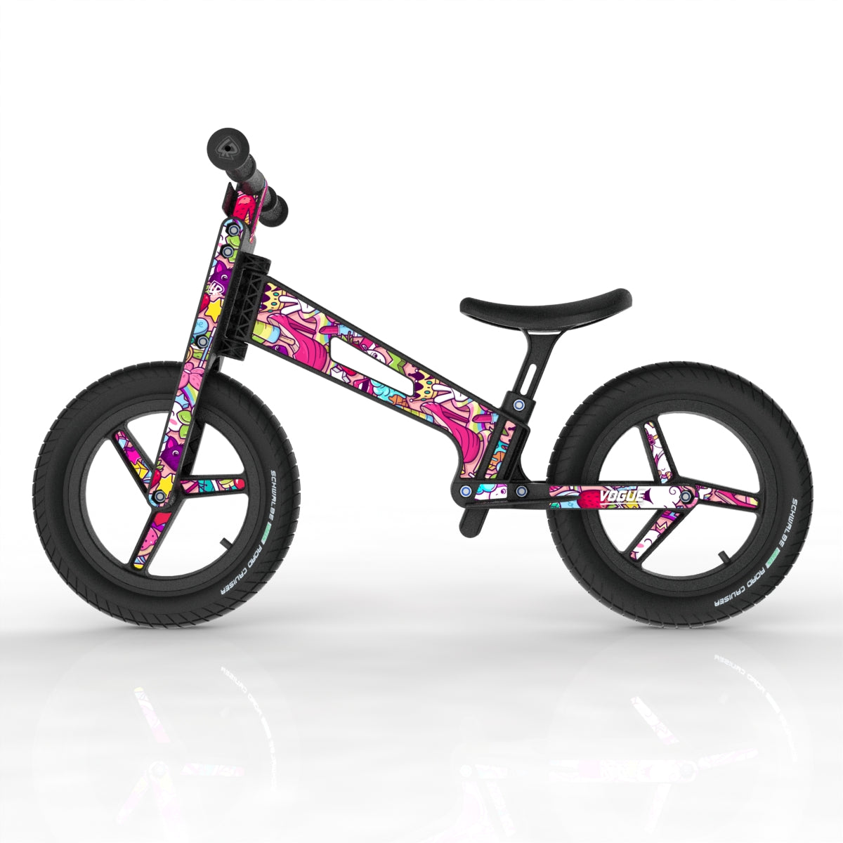 LIFERYDER VOGUE Popkins toddler balance bike side view