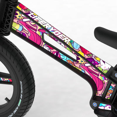LIFERYDER VOGUE Popkins footrest balance bike detail