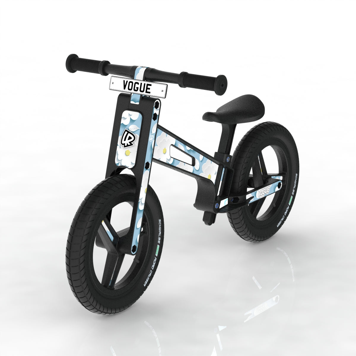 LIFERYDER VOGUE Sakura Clouds balance bike sticker set preview