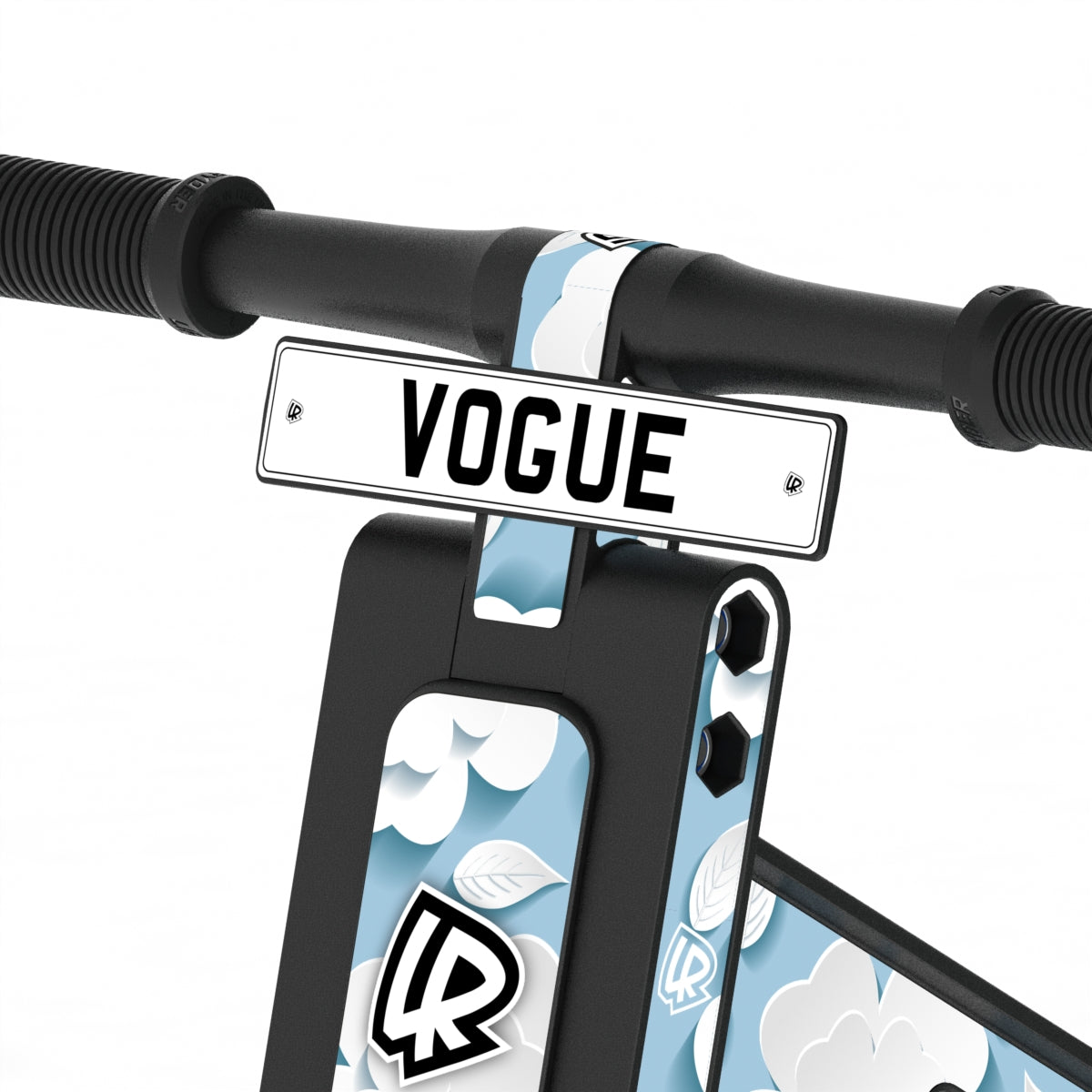 LIFERYDER VOGUE Sakura Clouds adjustable seat balance bike detail