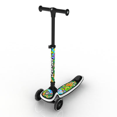 LIFERYDER HALO Roarsome three-wheel scooter, extended view