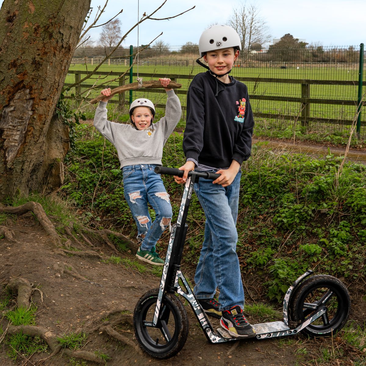 INFINITY Zebra Stripes Big Wheel Scooter for Kids – LIFERYDER.UK