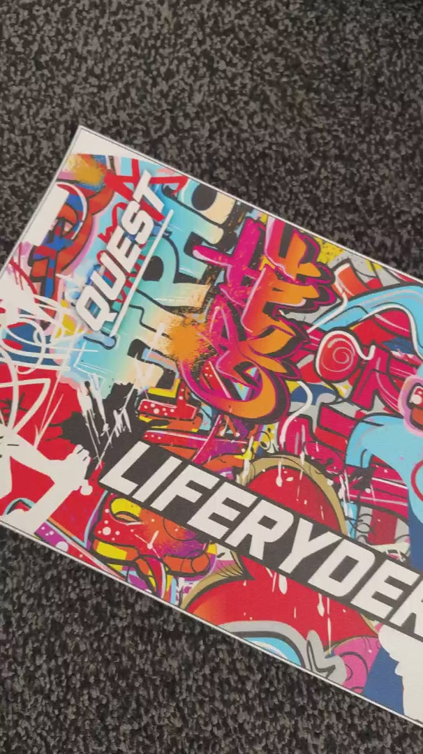 LIFERYDER QUEST EVOLV sticker application video