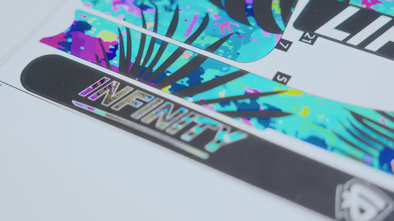 LIFERYDER EVOLV sticker application video for an INFINITY scooter